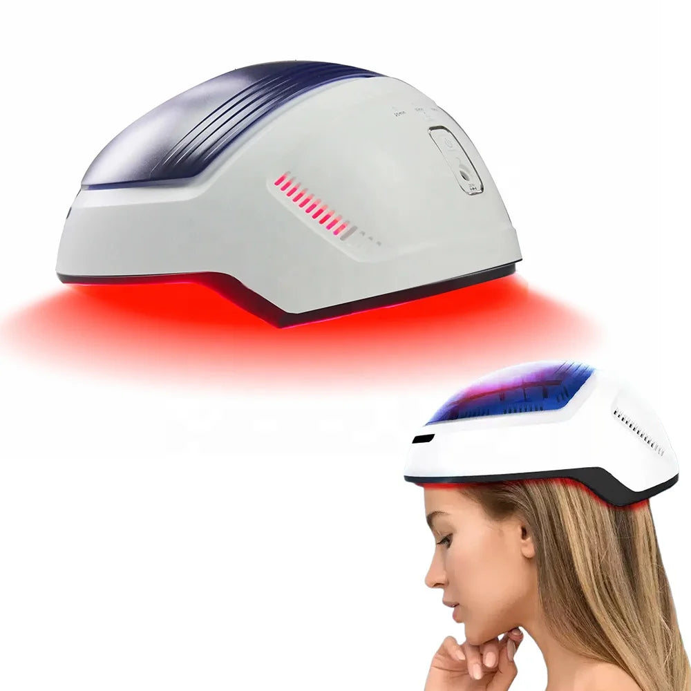 Hair Growth Cap For Hair Regrowth & Hair Loss Treatment 650nm Red Light Therapy Cap For Men & Women