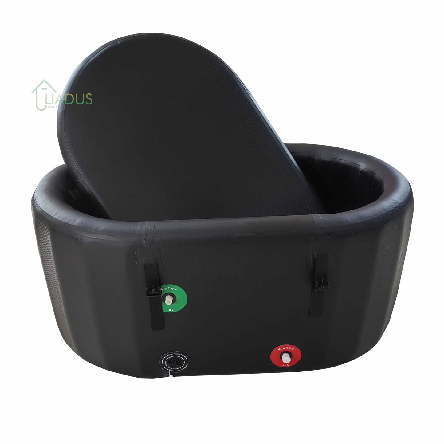 Ice Bath Tub Cold Plunge Tub with Cover Cold Water Plunge Tub -Insulated Ice Bath Cold Plunge Tub Outdoor, Portable Ice Bath Pod