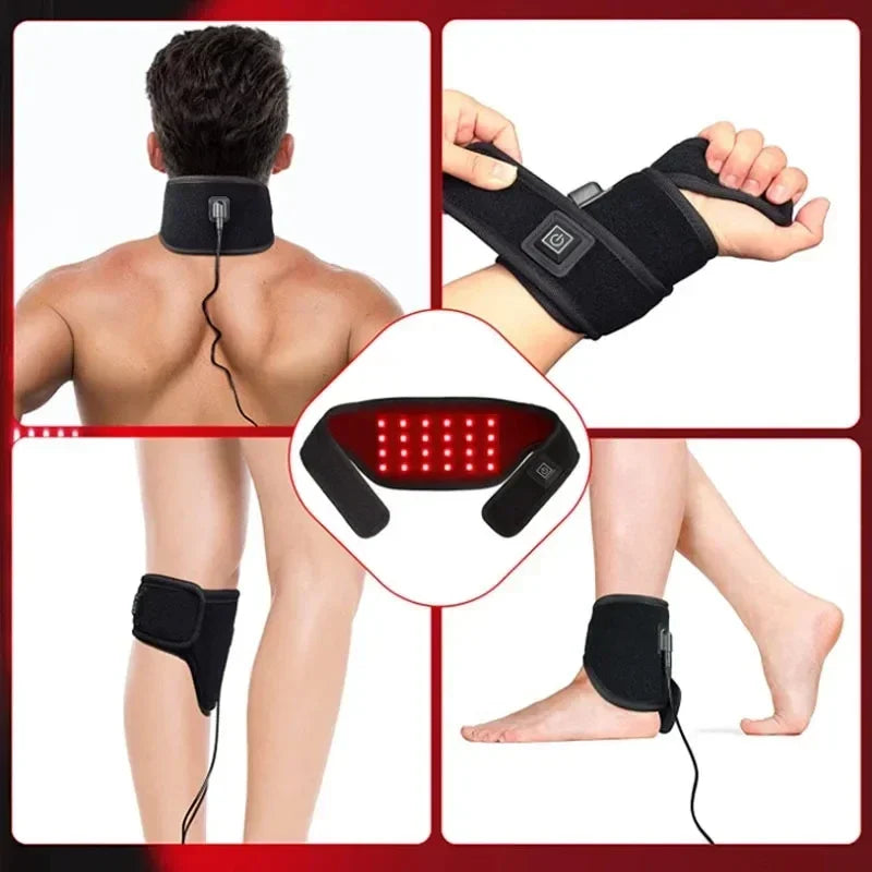 Post-Workout Recovery Belt - Red Light Therapy for Sore Muscles & Faster Healing