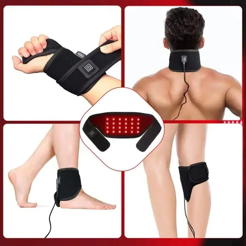 Post-Workout Recovery Belt - Red Light Therapy for Sore Muscles & Faster Healing