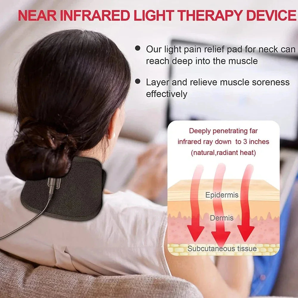 Post-Workout Recovery Belt - Red Light Therapy for Sore Muscles & Faster Healing