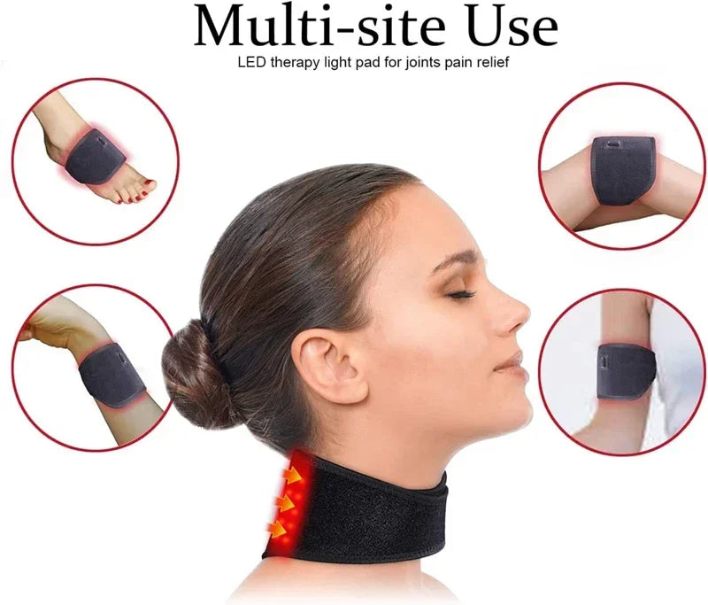 Post-Workout Recovery Belt - Red Light Therapy for Sore Muscles & Faster Healing