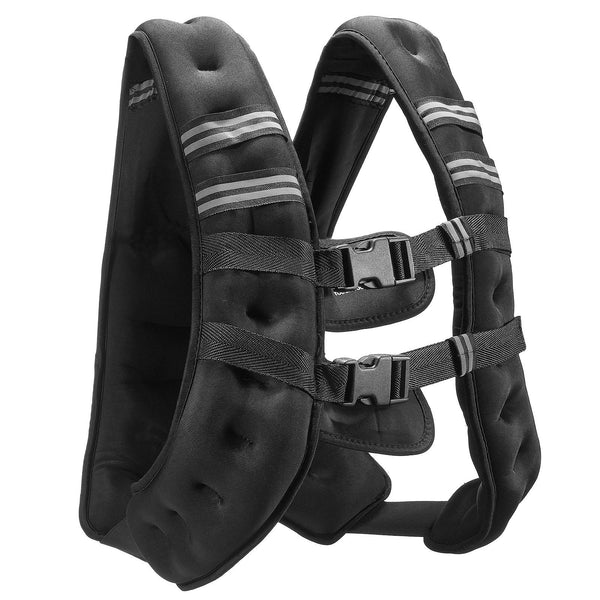 Black harness with straps.