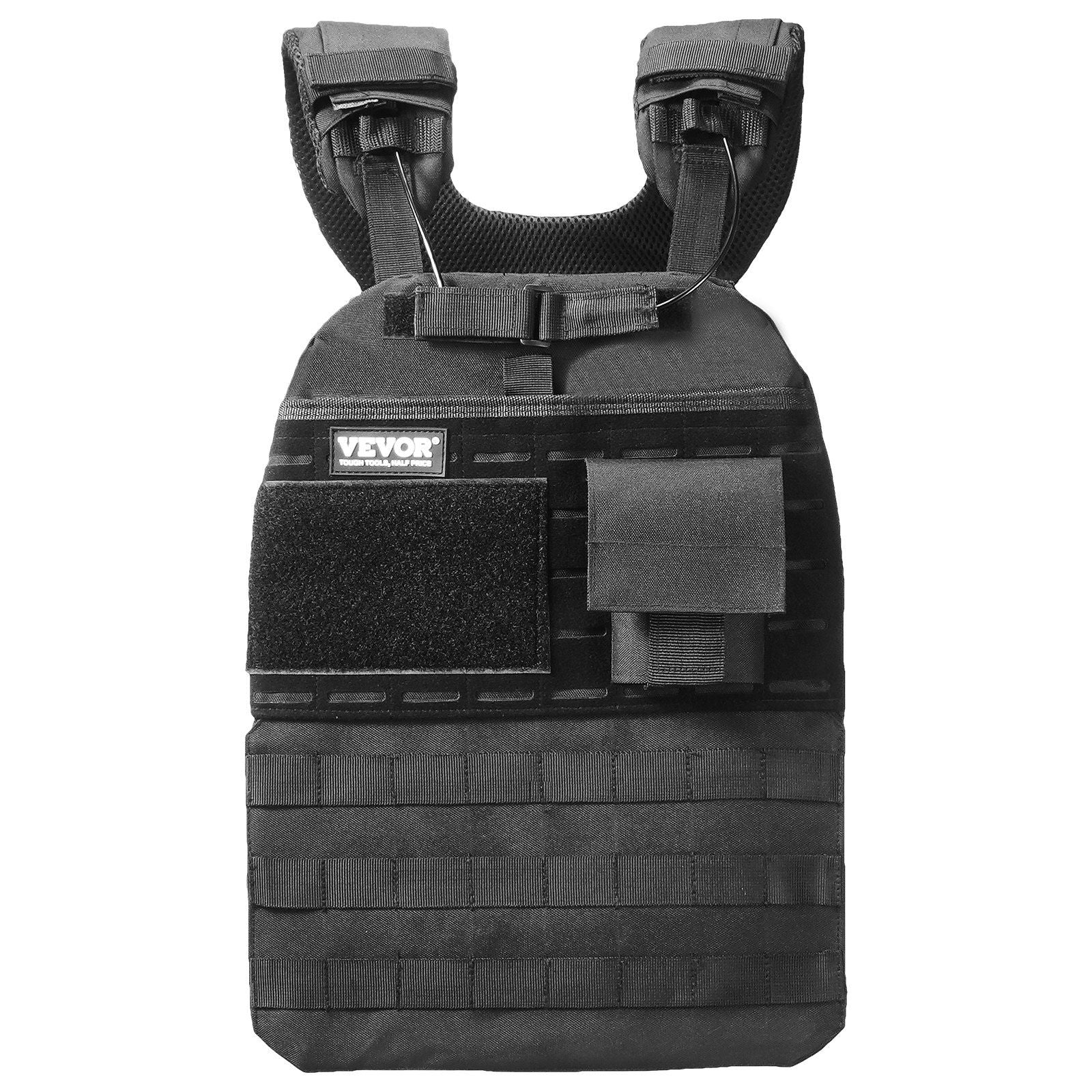 Black tactical vest with Vevor branding.
