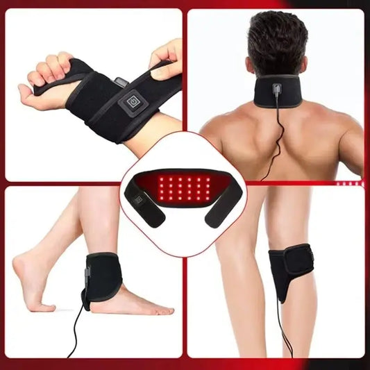 Post-Workout Recovery Belt - Red Light Therapy for Sore Muscles & Faster Healing