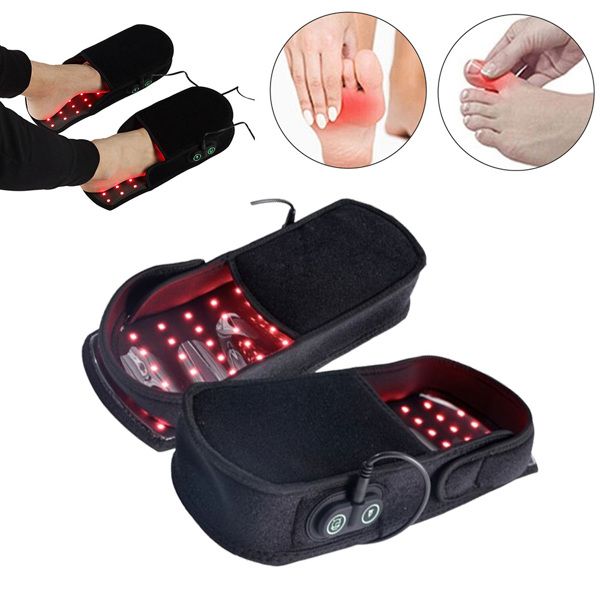 foot massager with LED lights.