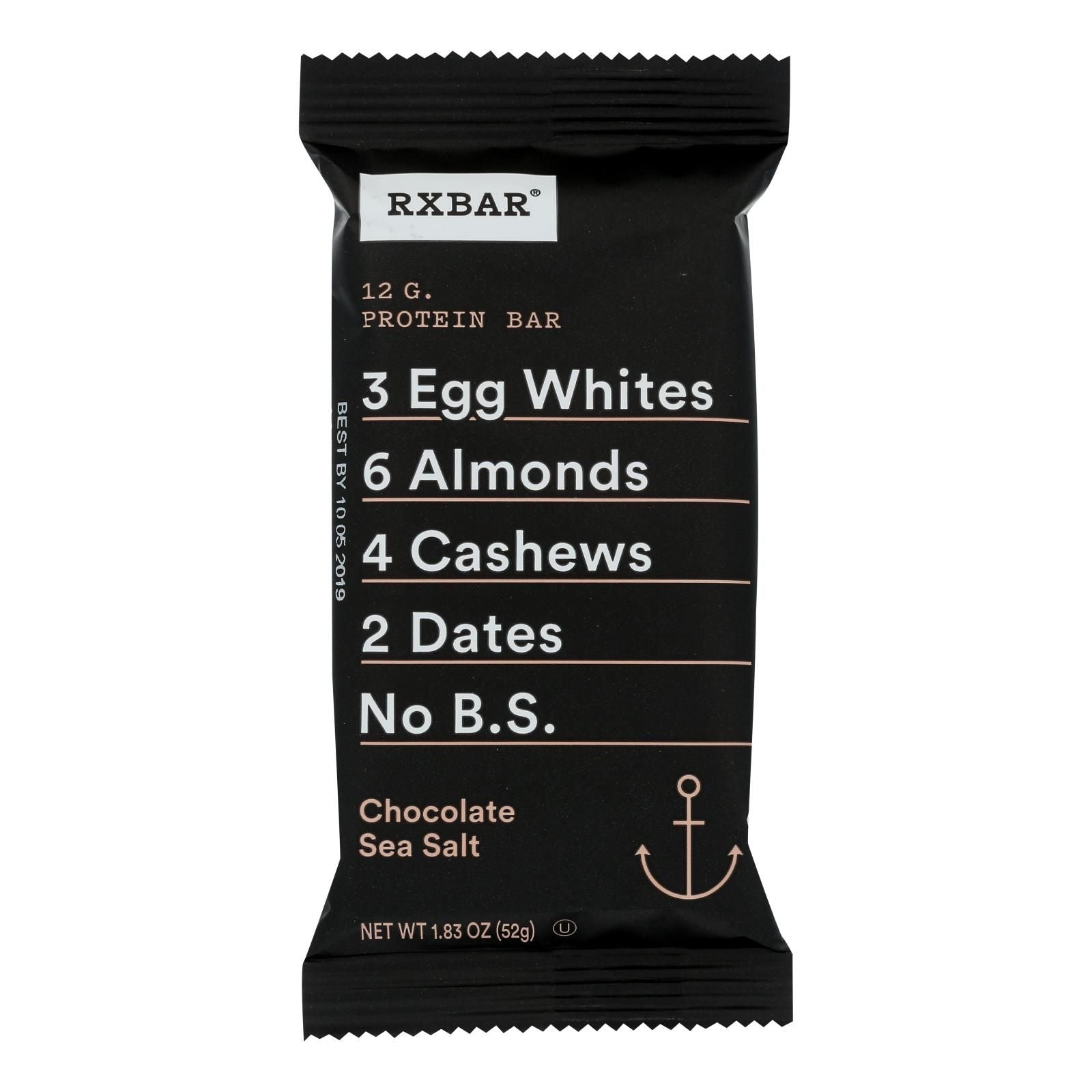 RXBar protein bar packaging.