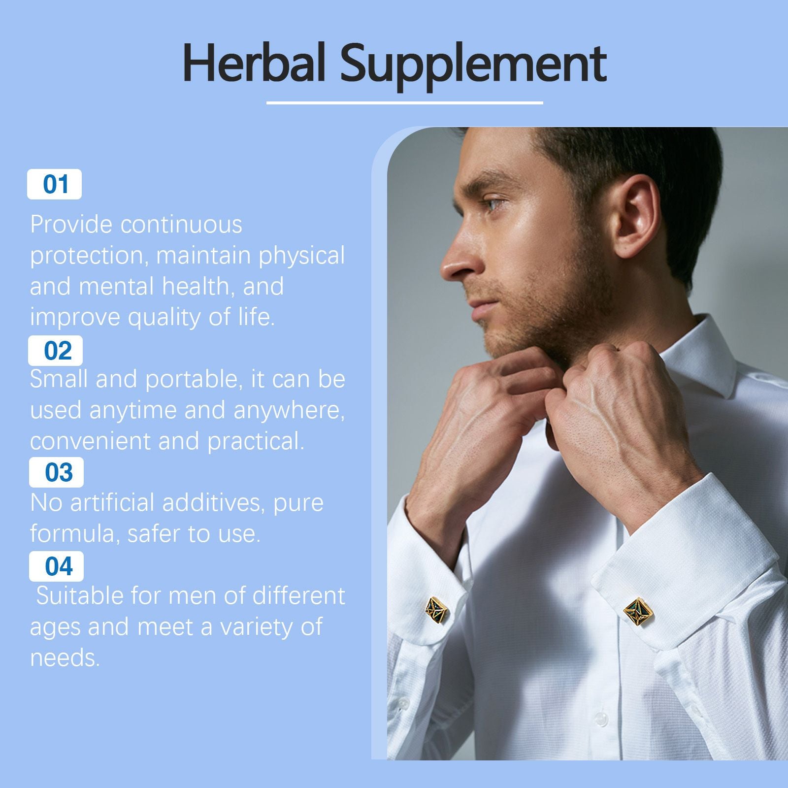  text about herbal supplement benefits.