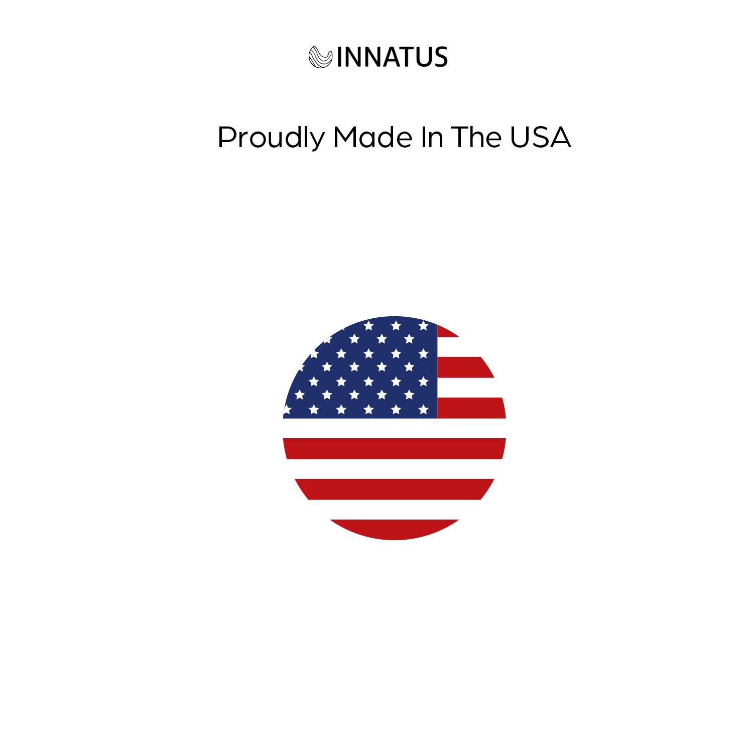 American flag design with 'Proudly Made In The USA'.