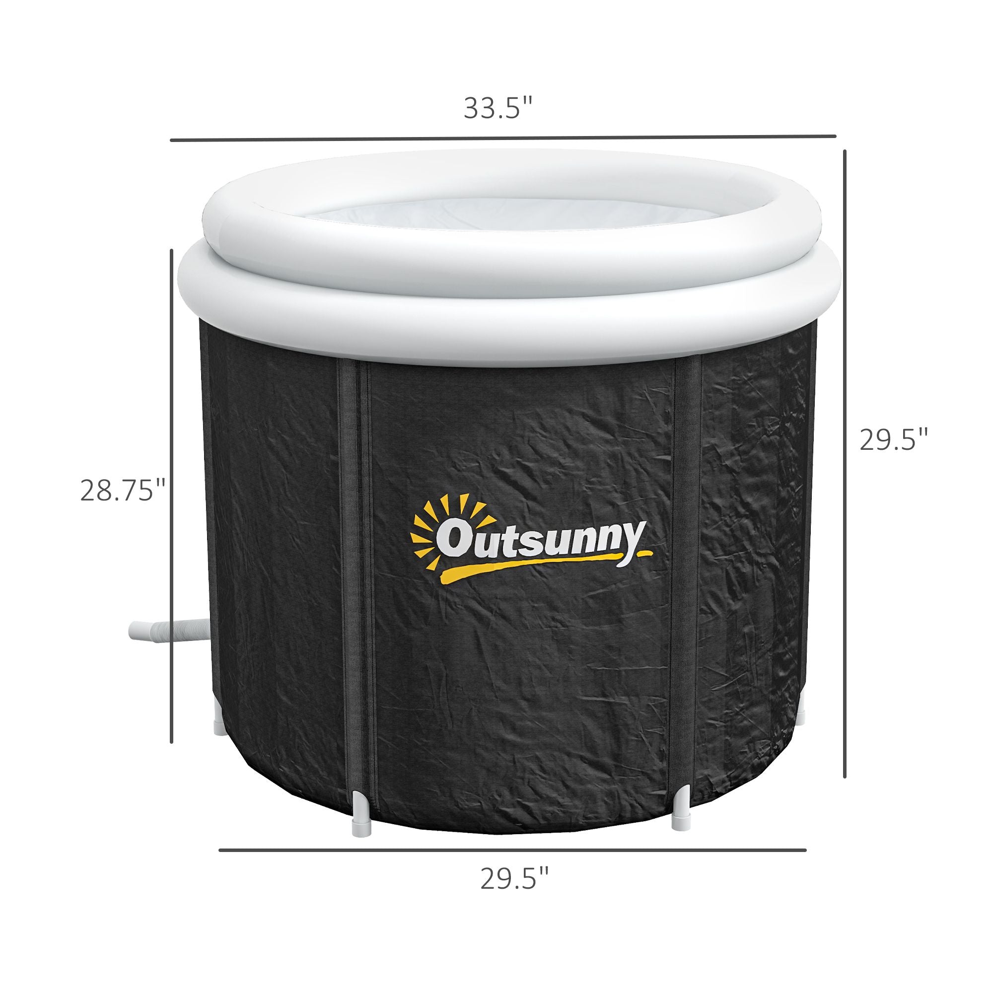 Outsunny inflatable hot tub.